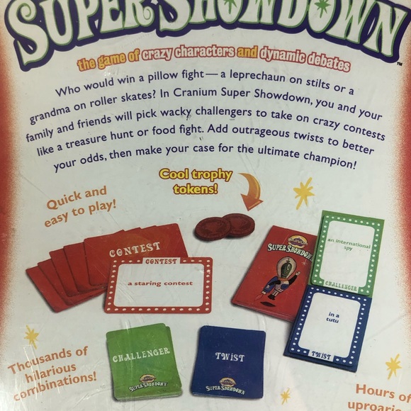 🆕 Super Showdown Game By Cranium - Picture 5 of 5